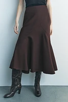 ZW COLLECTION MIDI SWING SKIRT