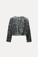 SEQUINED BLAZER