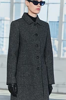 COAT WITH MANTECO WOOL ZW COLLECTION