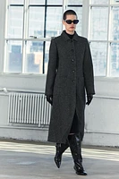 COAT WITH MANTECO WOOL ZW COLLECTION