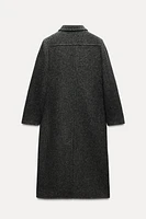 COAT WITH MANTECO WOOL ZW COLLECTION