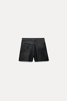 MID WAIST DENIM SHORTS ZW COLLECTION