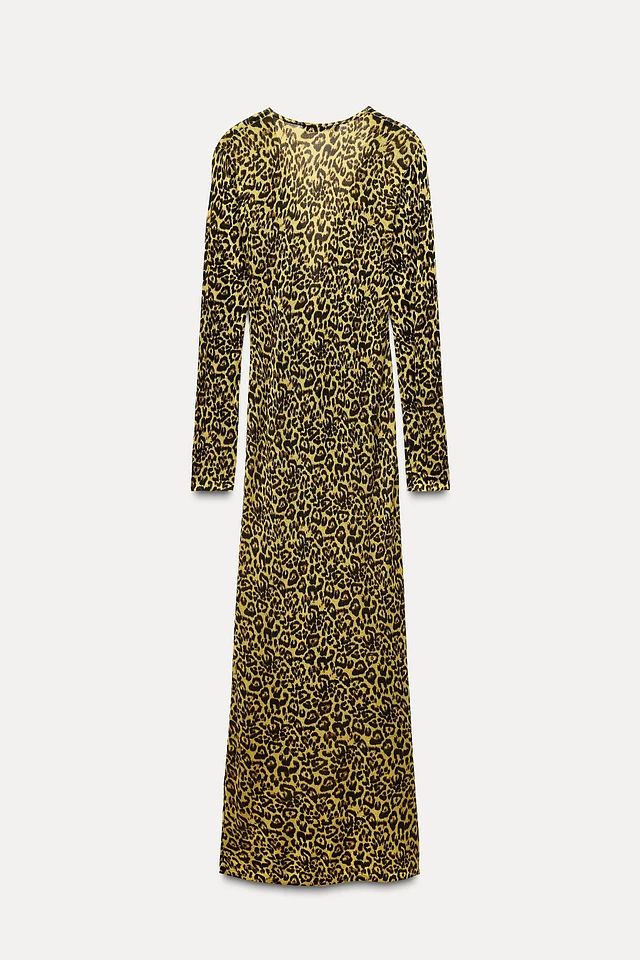 black dress with brown boots Joseph Agata Printed Silk Blend Dress - Size 36 - Multicolour main image 0