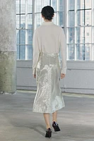 SEQUIN MIDI SKIRT ZW COLLECTION