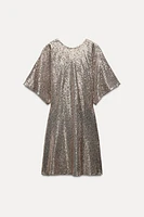 SHORT SEQUIN DRESS