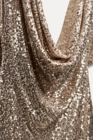 SHORT SEQUIN DRESS