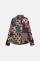 GEOMETRIC PRINT SHIRT