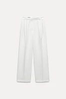 HIGH WAIST WIDE LEG PANTS