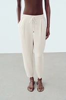 FLOWY ANKLE PANTS