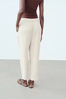 FLOWY ANKLE PANTS