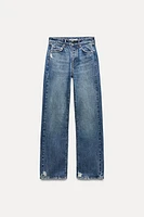 STRAIGHT LEG FULL LENGTH Z1975 JEANS WITH A HIGH WAIST