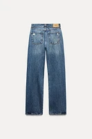 STRAIGHT LEG FULL LENGTH Z1975 JEANS WITH A HIGH WAIST