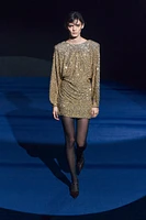 SEQUIN MINI DRESS ZW COLLECTION