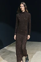 SEQUIN LONG DRESS ZW COLLECTION