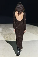 SEQUIN LONG DRESS ZW COLLECTION