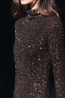 SEQUIN LONG DRESS ZW COLLECTION