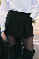 PLEATED SKORT