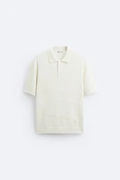 WAVES KNIT POLO