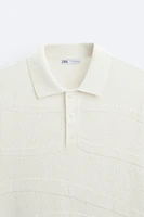 WAVES KNIT POLO