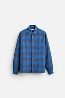 PLAID POCKET SHIRT