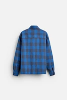 PLAID POCKET SHIRT