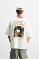 MIXED TEXT T-SHIRT