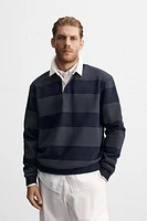 CONTRAST COLLAR POLO SHIRT