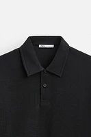 TEXTURED POLO