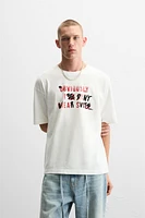 TEXT PRINT T-SHIRT