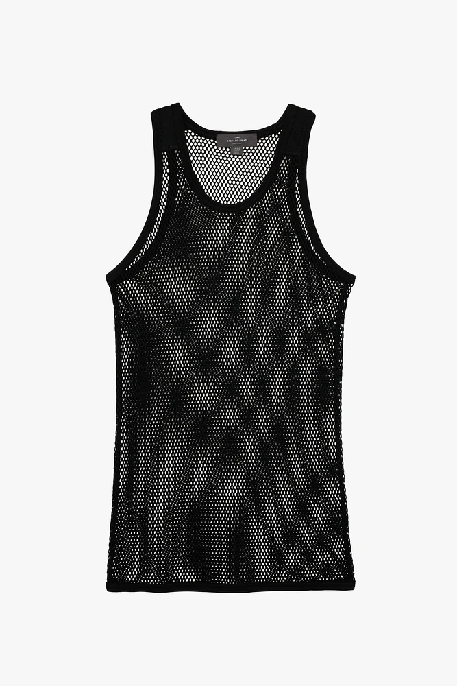 STRUCTURED MESH TANK TOP X STEFANO PILATI