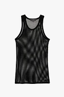 STRUCTURED MESH TANK TOP X STEFANO PILATI