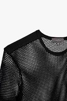 STRUCTURED MESH SHIRT X STEFANO PILATI