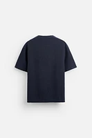 TEXTURED T-SHIRT