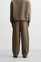 TECHNICAL FABRIC STRETCH JOGGER PANTS