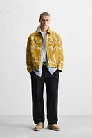 TEXTURED JACQUARD JACKET