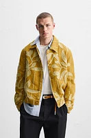 TEXTURED JACQUARD JACKET