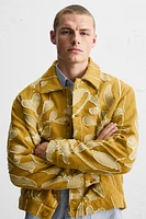 TEXTURED JACQUARD JACKET