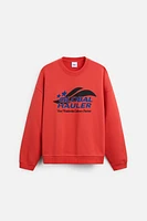 MIXED TEXT SWEATSHIRT