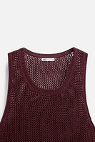 KNIT TANK TOP