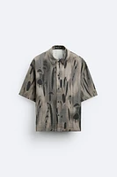 ABSTRACT PRINT SHIRT