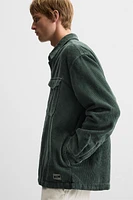 PADDED CORDUROY OVERSHIRT