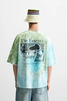 TIE DYE PRINT T-SHIRT