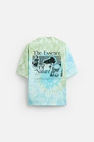 TIE DYE PRINT T-SHIRT