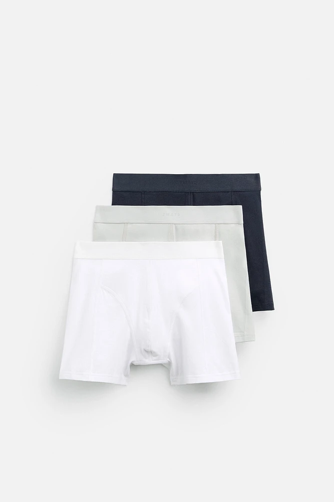 3 PACK OF COMBINATION BOXERS