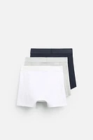 3 PACK OF COMBINATION BOXERS