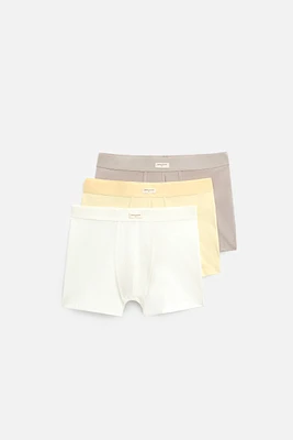 3 PACK OF SOFT BOXERS