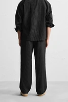 MODAL BLEND STRIPED PANTS