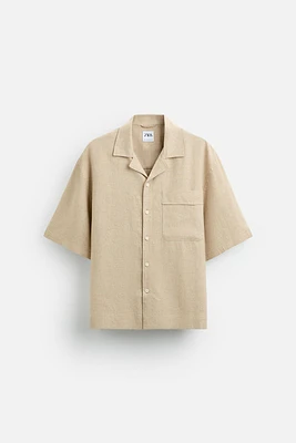 LINEN - VISCOSE SHIRT