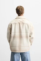 PLAID OVERSHIRT WITH POCKETS