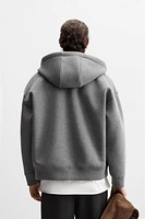 COMFORT HOOD TECHNICAL SWEATSHIRT